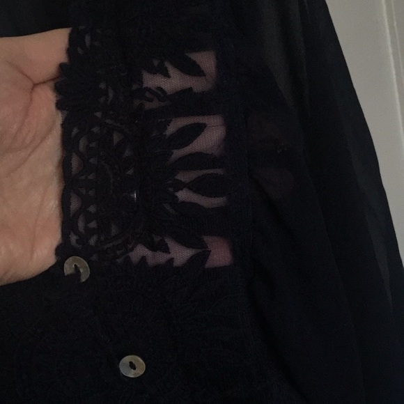 Navy blue blouse - Picture 4 of 4